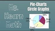 Statistics Chapter: Pie Charts and Circle Graphs