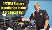 Ford Focus RS (2016) OPTIMA Upgrade - New Battery Install