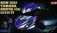 All New 2022 Yamaha Sniper 135 Fi, Yamaha 135LC Fi - Specs, Walkaround