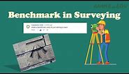 What is meant by a Benchmark in Surveying? || Different Types of Benchmarks ||