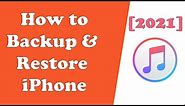 How to Backup & Restore iPhone using iTunes [UPDATED] 2023
