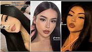 Trying The Latina Makeup Tutorial ✨ TikTok Compilation