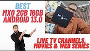 MXQ Pro 4K 5G Android TV Box 2GB RAM 16GB ROM Android 13.0