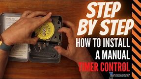 How to install a Mechanical Intermatic Timer Controller (Step by Step)