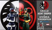 Marvel Legends SHIELD Agent Trooper & HYDRA Trooper Army Builder Pulse Exclusive 2-Pack Review
