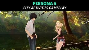 Persona 5 - City Activities Gameplay