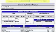 Doculivery Pay Stub Quick-Start Demo