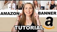 How To Make An Amazon Storefront Banner (SIZE, DESIGN IDEAS AND FULL TUTORIAL)