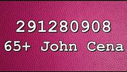 John Cena Roblox Song IDs