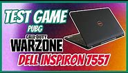 Dell Inspiron 7557 Test Games Call of Duty Modern Warzone