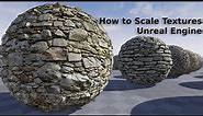 How to Scale Textures in Unreal Engine - UE Beginner Tutorial