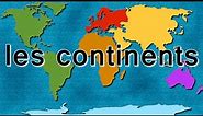 géographie : les 6 continents depuis la pangée. Population, superficie.