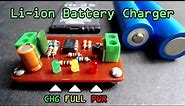 3.7V Smart Li-ion Battery Charger Using LM358N