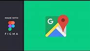 Figma Howto - Google Maps Icon