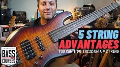 Advantages Of A 5 string Bass (you can't do these on a 4 string)