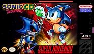 Sonic CD SNES version (USA) final test - Hack of SMW [SNES]
