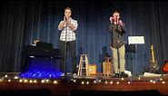 High school students sing meme songs at talent show! 2 (I want it that way, Despacito, Ymca, etc...)