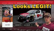 Nascar Heat 4: Creating the perfect custom paint scheme! ( review of the nascar Heat 4 paint booth)