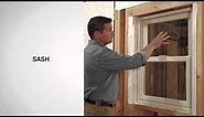 Identifying the Parts of 200 Series Double-Hung Windows | Andersen Windows