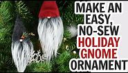 Christmas Gnome Ornament / DIY Swedish Gnomes / Gnomes DIY / How to Make Gnome Ornaments / Gnome