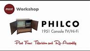Refurbishing a 1951 Philco Console TV - Part 4