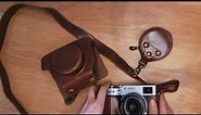 Fujifilm x100v Leather Case