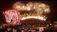 Watch Sydney New Year fireworks in full