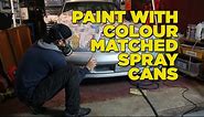 How To Paint Your Car with Colour Matched Spray Cans