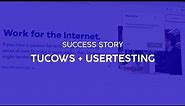 Tucows + UserTesting success story