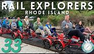RIDING THE RAILS IN RHODE ISLAND WITH RAIL EXPLORERS!