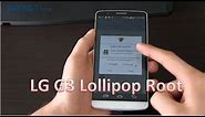 How to Root the LG G3 on Android 5.0 Lollipop (All Variants)