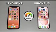 iPhone XR Vs iPhone 15 - SPEED TEST