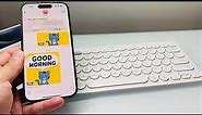 How to Connect Wireless Keyboard to iPhone