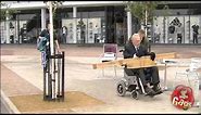 Out Of Control Wheelchair Prank