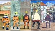 Evolution of The Hidden Leaf Village in Naruto Ultimate Ninja Games