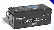 12V/24V/48V 200Ah Core Series Deep Cycle Lithium Iron Phosphate Battery