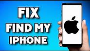 How To Fix Find My iPhone Online Not Sharing Location (2024 Guide)