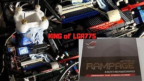 The BEST Computer Motherboard of ALL TIME - ASUS Rampage Extreme X48 (LGA775) Unboxing & Overview