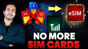 BIG BREAKING! How eSIMS Are Replacing Old SIM CARDS in INDIA