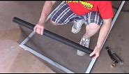 how to replace the screen on a screen door