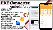 How to Create PDF Converter Tool App Source code free