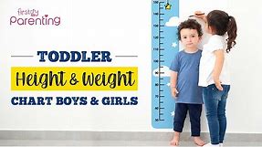 The Ideal Height & Weight Chart for Toddlers (From 12 to 24 Months)