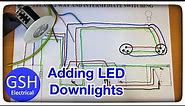 Wiring Diagram 2 Plate Method How to Add Multiple (More) LED Downlights (Spotlights) to Your Circuit