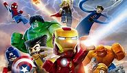 Download Silver Surfer Peter Parker Human Torch (Marvel Comics) Reed Richards Black Widow Lego Thing (Marvel Comics) Wolverine Captain America Iron Man Hulk Thor Spider Man Video Game Lego Marvel Super Heroes  HD Wallpaper