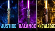 EVERY SINGLE Lightsaber Color Meaning Explained!