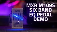 MXR M109S Six Band EQ Pedal Demo