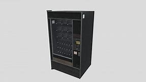 Retro Vending Machine Sketchfab - Buy Royalty Free 3D model by Desertsage