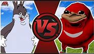 BIG CHUNGUS vs UGANDAN KNUCKLES Animation Meme | AnimationRewind