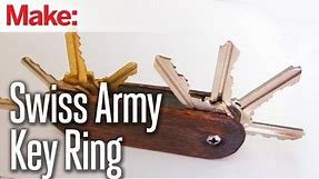 DIY Hacks & How To's: Swiss Army Key Ring