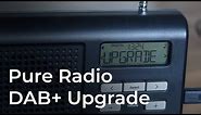 Update a Pure radio to receive DAB+ stations